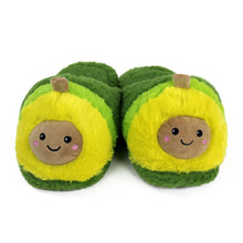 Avocado Slippers View of Pair