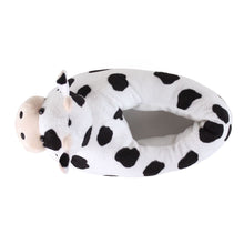 Cow Slippers Top View