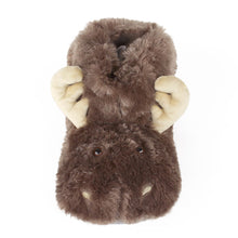 Cozy Moose Slippers Front View