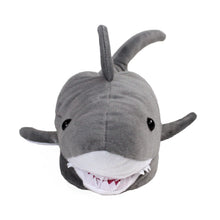 Shark Slippers Front View