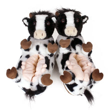 Pair of cow slippers