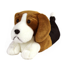 Everberry Beagle Slippers 3/4 View 