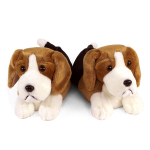 Everberry Beagle Slippers View of Pair