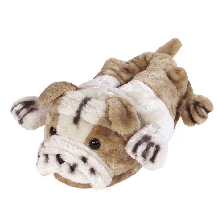 Bulldog Animal Slippers – NoveltySlippers.com