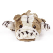 Bulldog Animal Slippers Front View