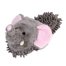 Gray Elephant Slippers