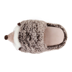 Everberry Fuzzy Hedgehog Slippers Top View 