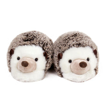 Everberry Fuzzy Hedgehog Slippers View of Pair