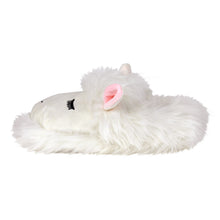 Fuzzy Lamb Slippers Side View