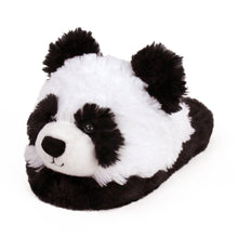 Everberry Fuzzy Panda Slippers 3/4 View