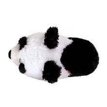 Everberry Fuzzy Panda Slippers Top View