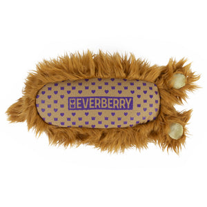 Everberry Highland Cattle Slippers Bottom View