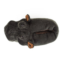 Hippo Slippers Top View
