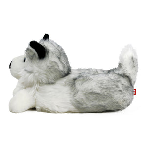 Everberry Husky Dog Slippers Side View