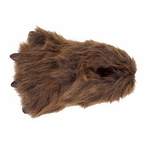 Kids Grizzly Paw Slippers Top View 