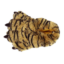 Kids Tiger Paw Slippers Top View 