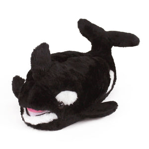 Killer Whale Orca Slippers 3/4 View 