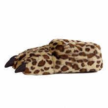 Leopard Paw Slippers Side View 