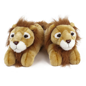 Everberry Lion Slippers View of Pair