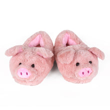 Piggy Slippers View of Pair