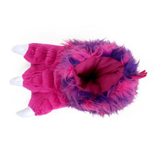 Pink Monster Claw Slippers Top View  