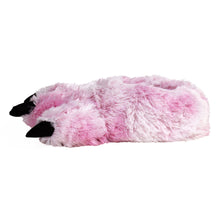 Pink Tiger Paw Slippers Side View 