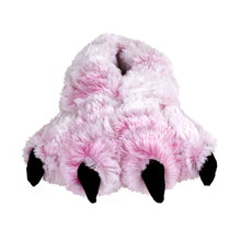 Pink Tiger Paw Slippers Front View 
