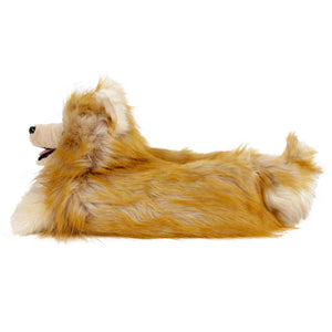 Everberry Pomeranian Dog Slippers Side View 