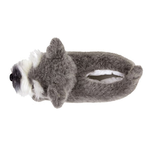 Everberry Schnauzer Slippers Top View