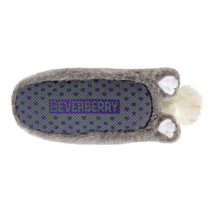 Everberry Schnauzer Slippers Bottom View