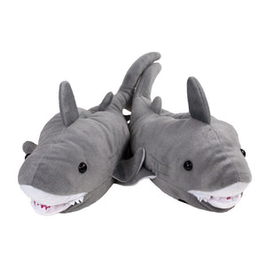 Shark Slippers View of Pair