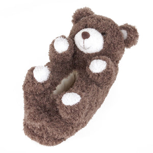 Teddy Bear Slippers 3/4 View