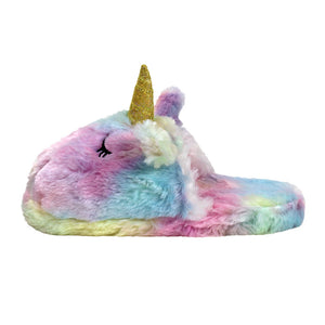 Unicorn Slippers Side View 