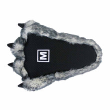Wolf Paw Slippers Bottom View 