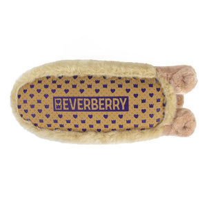 Everberry Yellow Labrador Dog Slippers Bottom View